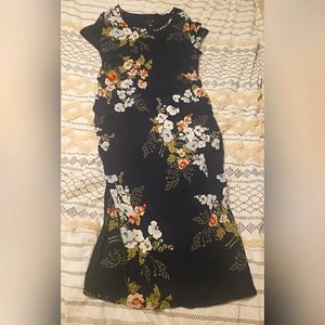 Isabel Maternity floral dress